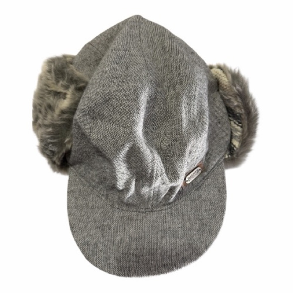 Duluth Trading Co Gray Winter Hat with Ear Flaps XL